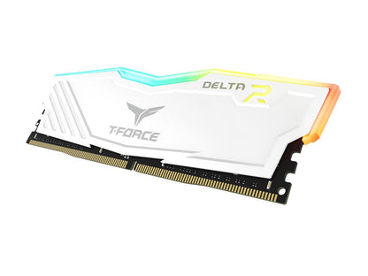 Team T-Force Delta RGB 64GB (2 x 32GB) 288-Pin DDR4 SDRAM DDR4 3000 (PC4 24000) Intel XMP 2.0 Desktop Memory Model TF4D464G3000HC16CDC01