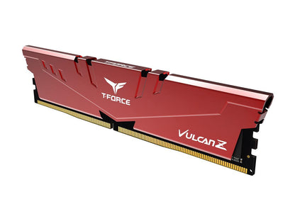 Team T-FORCE VULCAN Z 16GB (2 x 8GB) 288-Pin DDR4 SDRAM DDR4 3600 (PC4 28800) Intel XMP 2.0 Desktop Memory Model TLZRD416G3600HC18JDC01