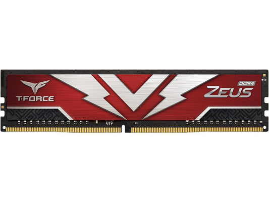 Team T-FORCE ZEUS 16GB (2 x 8GB) 288-Pin DDR4 SDRAM DDR4 3200 (PC4 25600) Desktop Memory Model TTZD416G3200HC20DC01