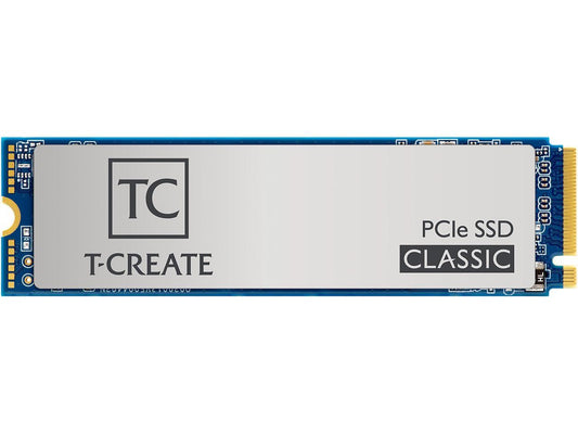 Team T-CREATE CLASSIC M.2 2280 1TB PCIe Gen3x4 with NVMe 1.3 3D TLC Internal Solid State Drive (SSD) TM8FPE001T0C611