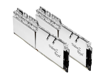 G.SKILL Trident Z Royal Series 32GB (2 x 16GB) 288-Pin DDR4 SDRAM DDR4 4000 (PC4 32000) Intel XMP 2.0 Desktop Memory Model F4-4000C16D-32GTRS