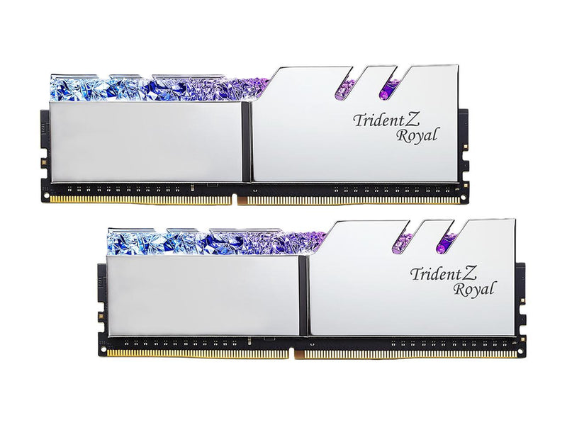 G.SKILL Trident Z Royal Series 16GB (2 x 8GB) 288-Pin DDR4 SDRAM DDR4 4266 (PC4 34100) Intel XMP 2.0 Desktop Memory Model F4-4266C16D-16GTRS