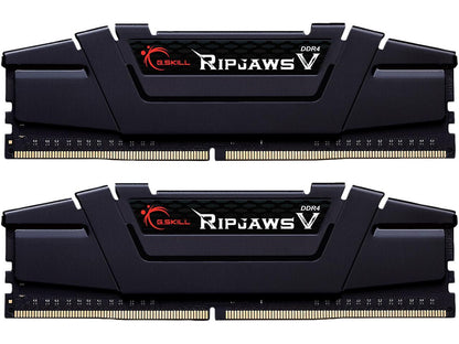 G.SKILL Ripjaws V Series 64GB (2 x 32GB) 288-Pin DDR4 SDRAM DDR4 3600 (PC4 28800) Intel XMP 2.0 Desktop Memory Model F4-3600C16D-64GVK