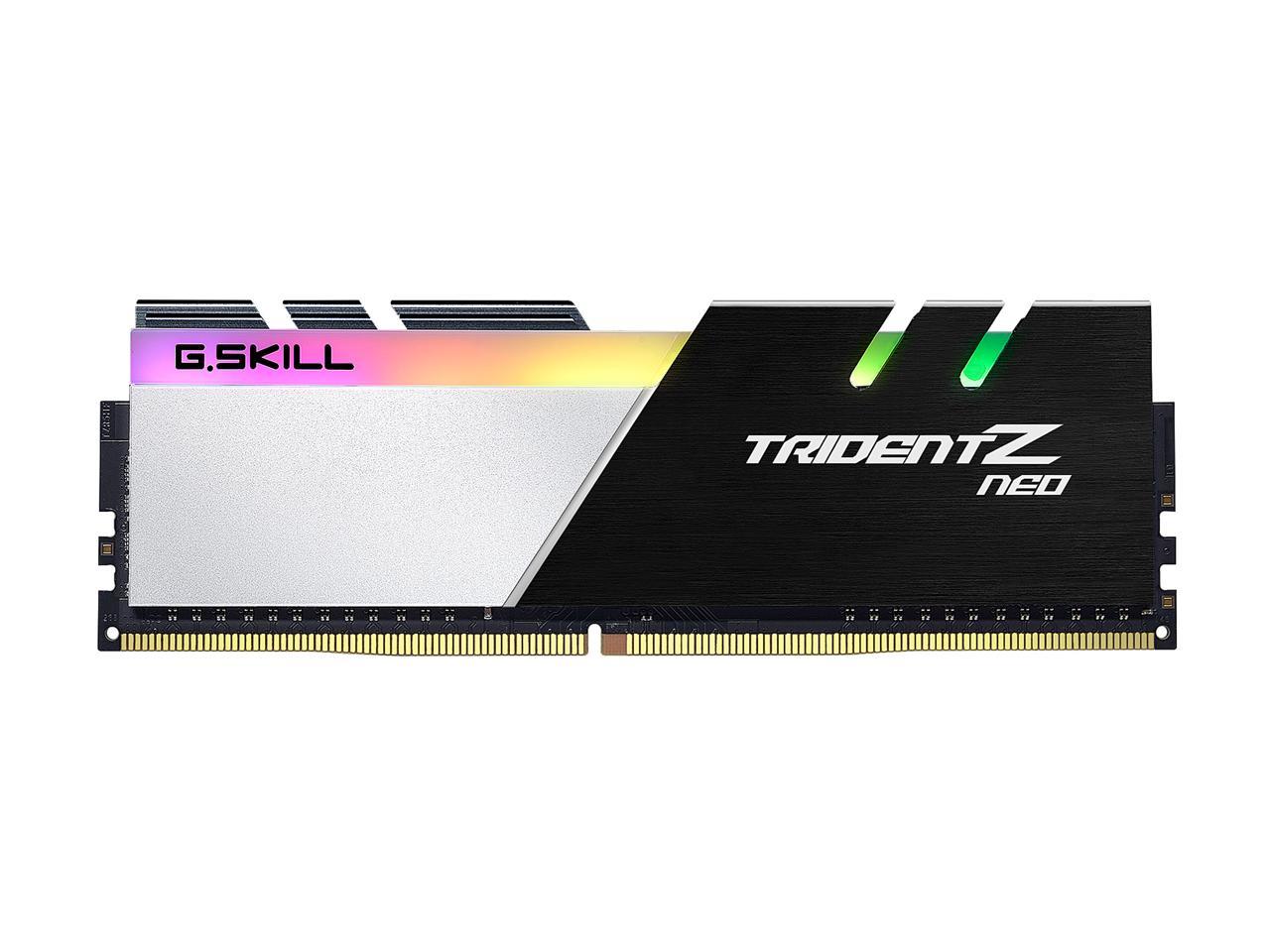 G.SKILL Trident Z Neo Series 64GB (4 x 16GB) 288-Pin DDR4 SDRAM DDR4 3600 (PC4 28800) Intel XMP 2.0 Desktop Memory Model F4-3600C14Q-64GTZN