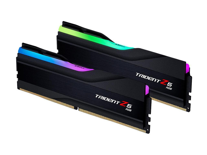 G.SKILL Trident Z5 RGB Series 32GB (2 x 16GB) 288-Pin PC RAM DDR5 6000 Intel XMP 3.0 Desktop Memory Model F5-6000J3636F16GX2-TZ5RK