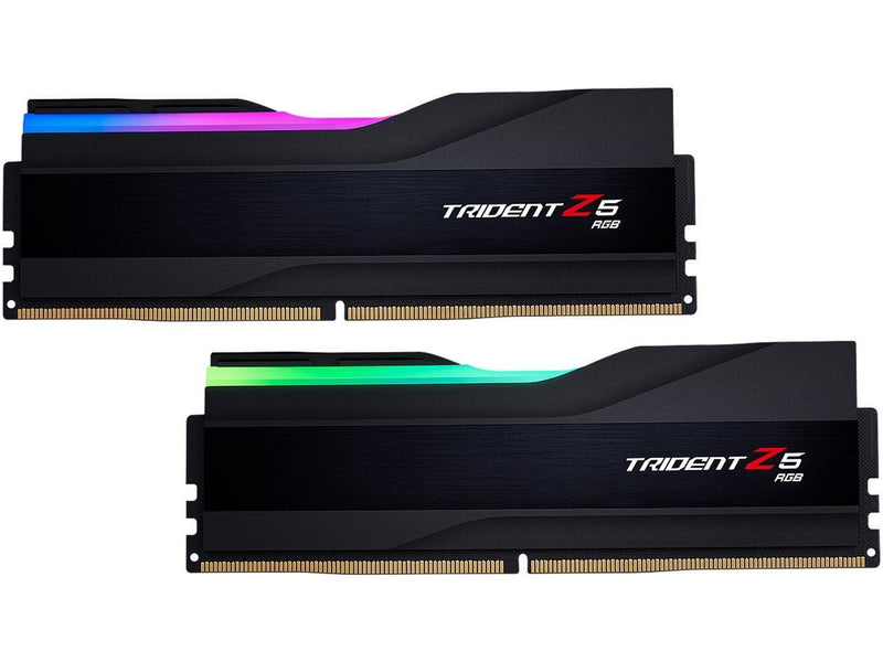 G.SKILL Trident Z5 RGB Series 32GB (2 x 16GB) 288-Pin PC RAM DDR5 6000 Intel XMP 3.0 Desktop Memory Model F5-6000J3636F16GX2-TZ5RK