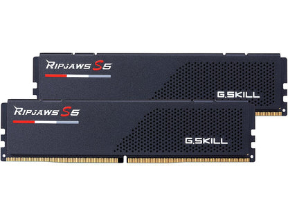 G.SKILL Ripjaws S5 Series 64GB (2 x 32GB) 288-Pin PC RAM DDR5 5600 (PC5 44800) Intel XMP 3.0 Desktop Memory Model F5-5600J3036D32GX2-RS5K
