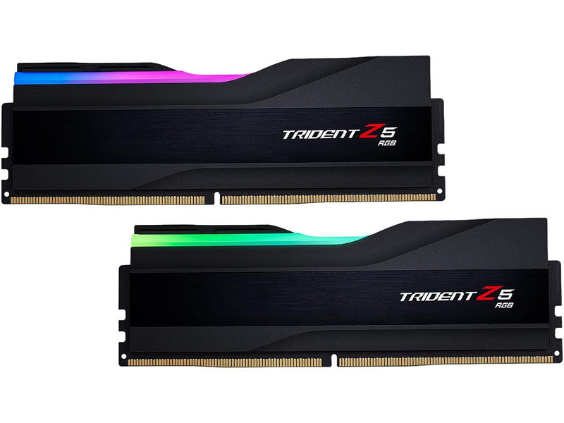 G.SKILL Trident Z5 RGB Series 32GB (2 x 16GB) 288-Pin PC RAM DDR5 5600 Intel XMP 3.0 Desktop Memory Model F5-5600J3036D16GX2-TZ5RK