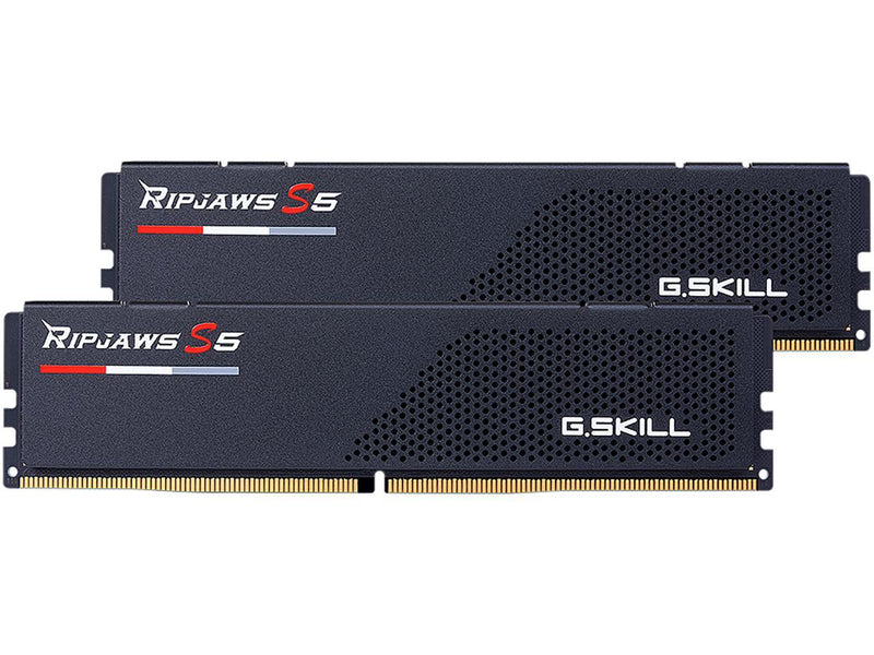 G.SKILL Ripjaws S5 Series 32GB (2 x 16GB) 288-Pin PC RAM DDR5 5200 Intel XMP 3.0 Desktop Memory Model F5-5200J2834F16GX2-RS5K