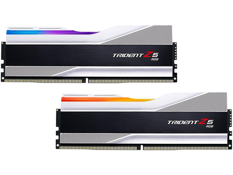 G.SKILL Trident Z5 RGB Series 64GB (2 x 32GB) 288-Pin PC RAM DDR5 5600 Intel XMP 3.0 Desktop Memory Model F5-5600J2834F32GX2-TZ5RS