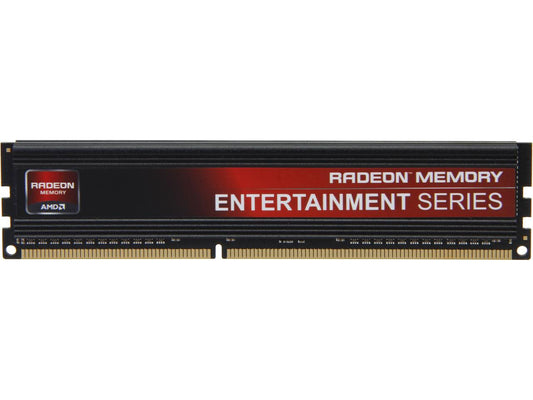 AMD Radeon Entertainment Series 4GB 240-Pin DDR3 SDRAM DDR3 1600 (PC3 12800) Desktop Memory Model AE34G1609U1