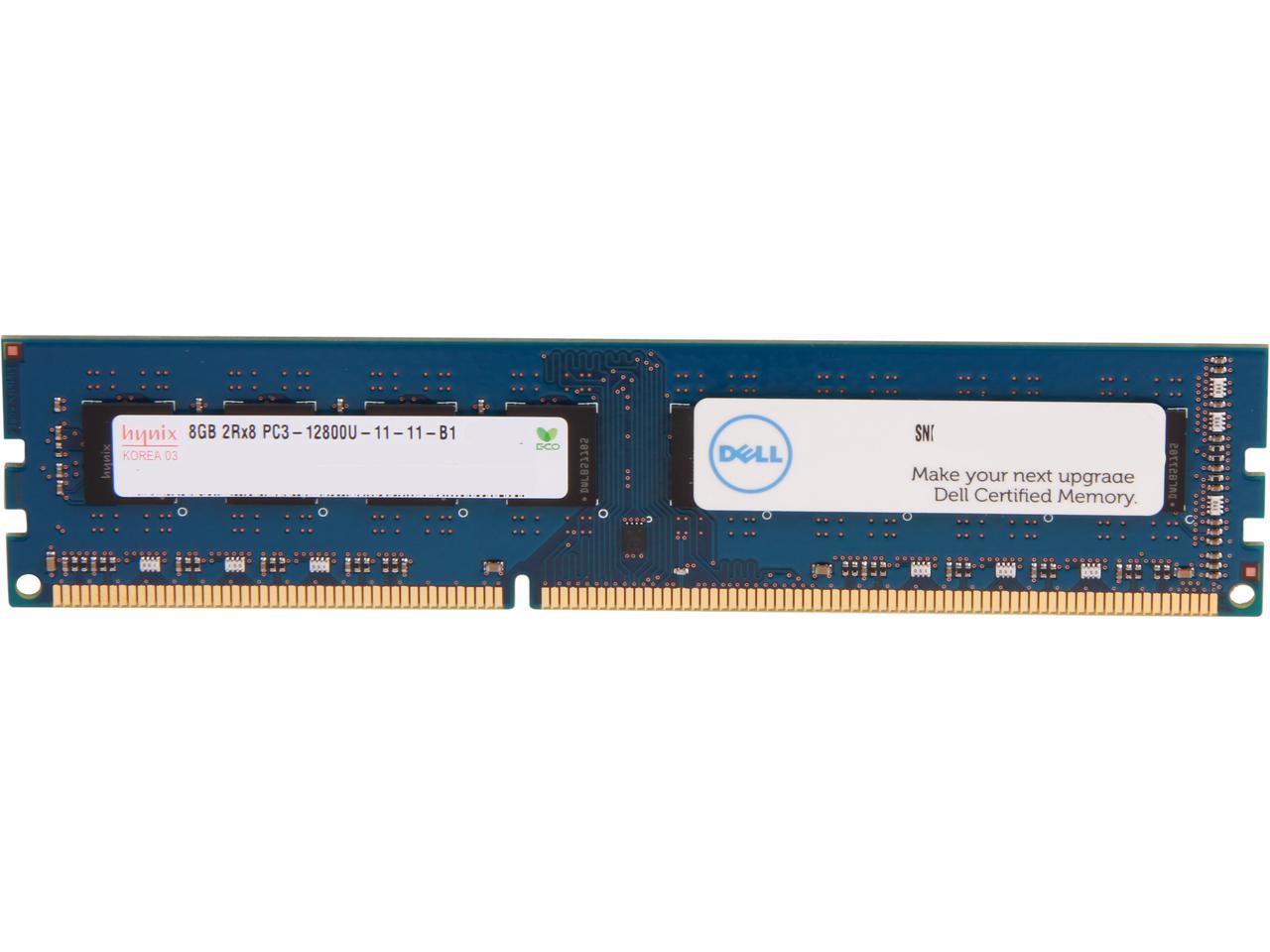 Dell 8GB 240-Pin DDR3 SDRAM Unbuffered DDR3 1600 (PC3 12800) System Specific Memory Model SNP66GKYC/8G