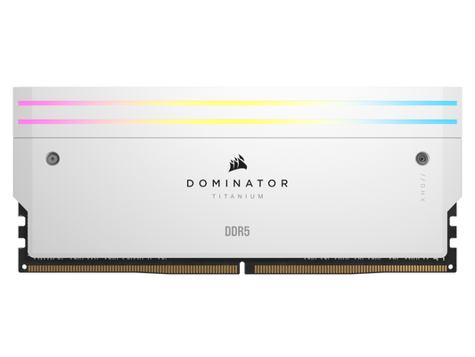CORSAIR DOMINATOR TITANIUM 48GB (2 x 24GB) DDR5 7200 (PC5 57600) Desktop Memory Model CMP48GX5M2X7200C36W **Open Box **