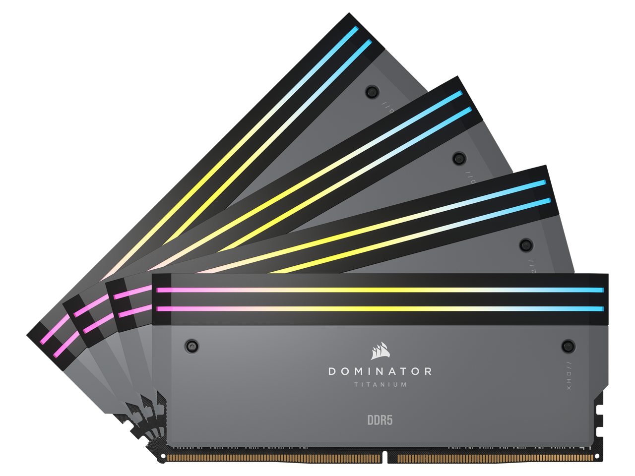 CORSAIR DOMINATOR TITANIUM AMD EXPO 32GB (2 x 16GB) DDR5 6000 (PC5 48000) Desktop Memory Model CMP32GX5M2B6000Z30  **Open Box **
