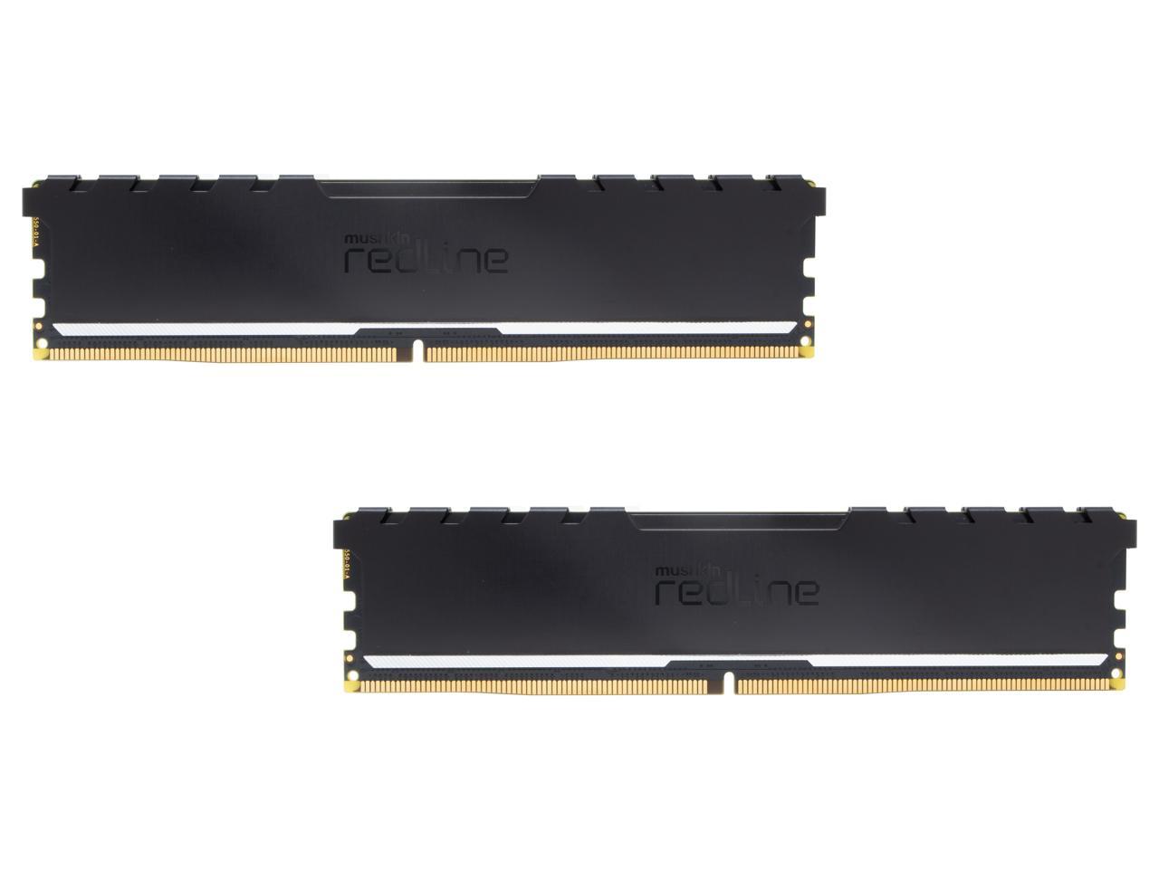 Mushkin Enhanced Redline 32GB (2 x 16GB) 288-Pin PC RAM DDR5 5200 (PC5 41600) Desktop Memory