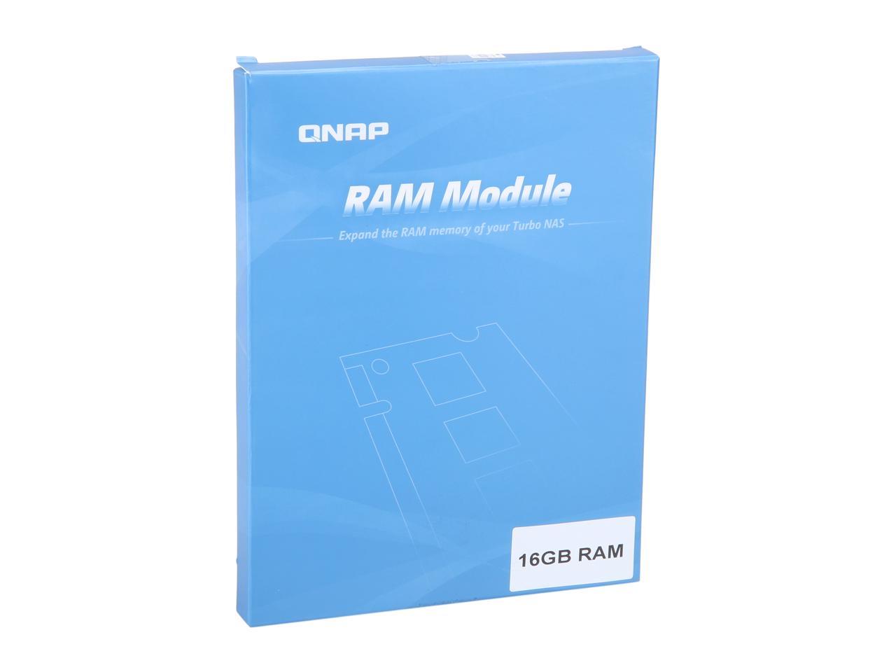 QNAP RAM-16GDR4A1-UD-2400 16GB DDR4 RAM, 2400 MHz, UDIMM
