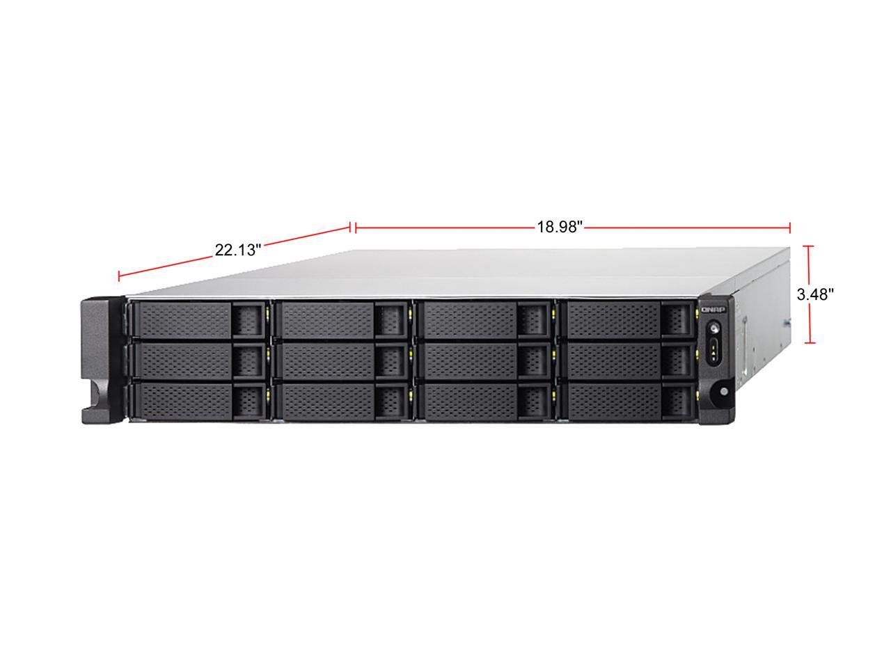 QNAP TS-1277XU-RP-2600-8G-US Network Storage