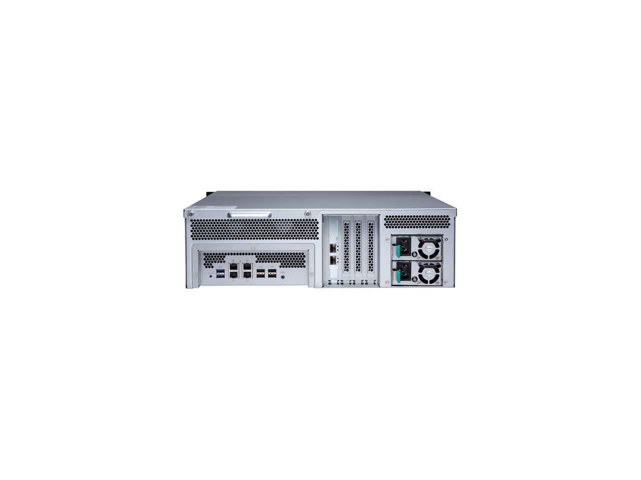 QNAP TS-1673U-RP-8G-US Diskless System Network Storage