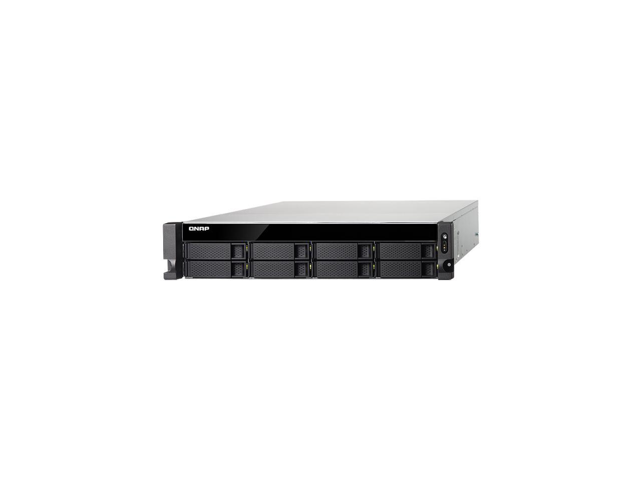 QNAP TS-873U-RP-8G-US Diskless System Network Storage