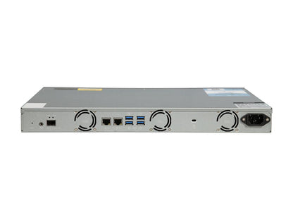 QNAP TS-431XeU-2G-US 4-bay 1U Short-Depth Rackmount NAS with Built-in 10 GbE Network