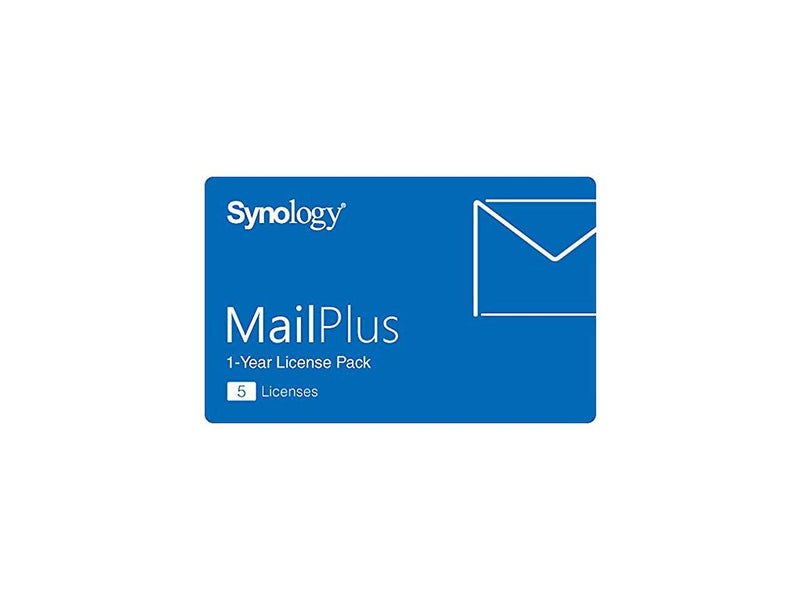 Synology MailPlus 5 Licenses MailPlus license pack for 5 email accounts