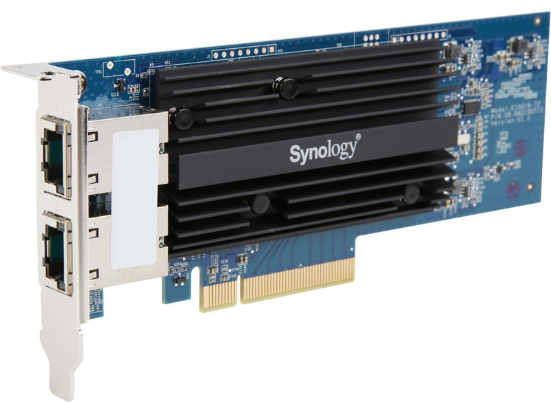 Synology 10Gb Ethernet Adapter 2 RJ45 (E10G18-T2)