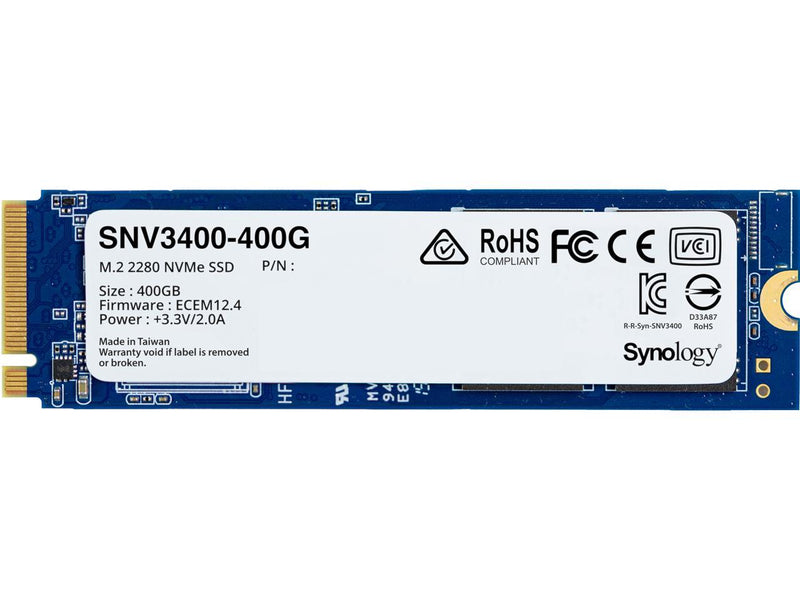 Synology SNV3400-400G 400GB M.2 2280 NVMe SSD