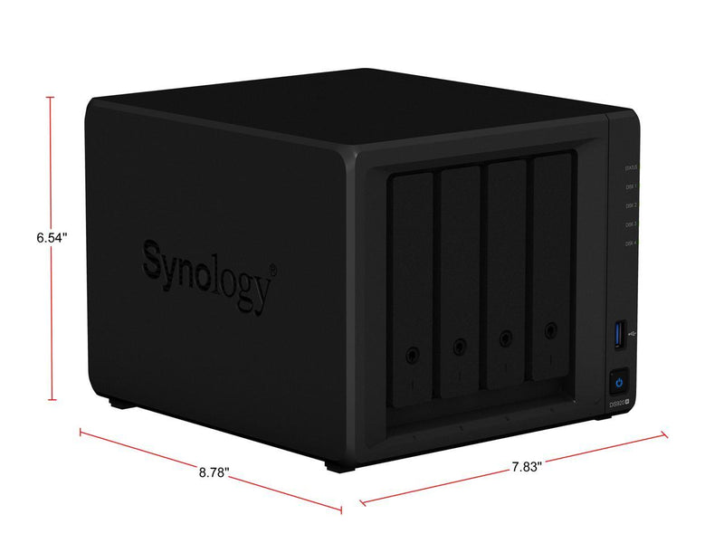 Synology 4 bay NAS DiskStation DS920+ (Diskless)