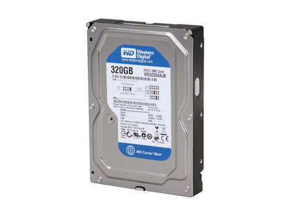 Western Digital Blue WD3200AAJB 320GB 7200 RPM 8MB Cache IDE Ultra ATA100 / ATA-6 3.5" Internal Hard Drive Bare Drive