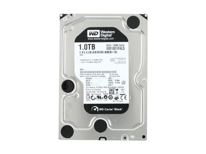 Western Digital Black WD1001FALS 1TB 7200 RPM 32MB Cache SATA 3.0Gb/s 3.5" Internal Hard Drive Bare Drive