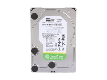 Western Digital AV-GP WD15EVDS 1.5TB 32MB Cache SATA 3.0Gb/s 3.5" Internal AV Hard Drive Bare Drive