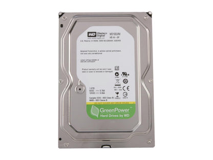 Western Digital AV-GP WD10EURX 1TB IntelliPower 64MB Cache SATA 6.0Gb/s 3.5" Internal Hard Drive Bare Drive