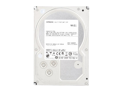 HGST/Hitachi Ultrastar A7K2000 HUA722020ALA331 2TB 7200 RPM 32MB Cache SATA 3.0Gb/s 3.5" Internal Hard Drive