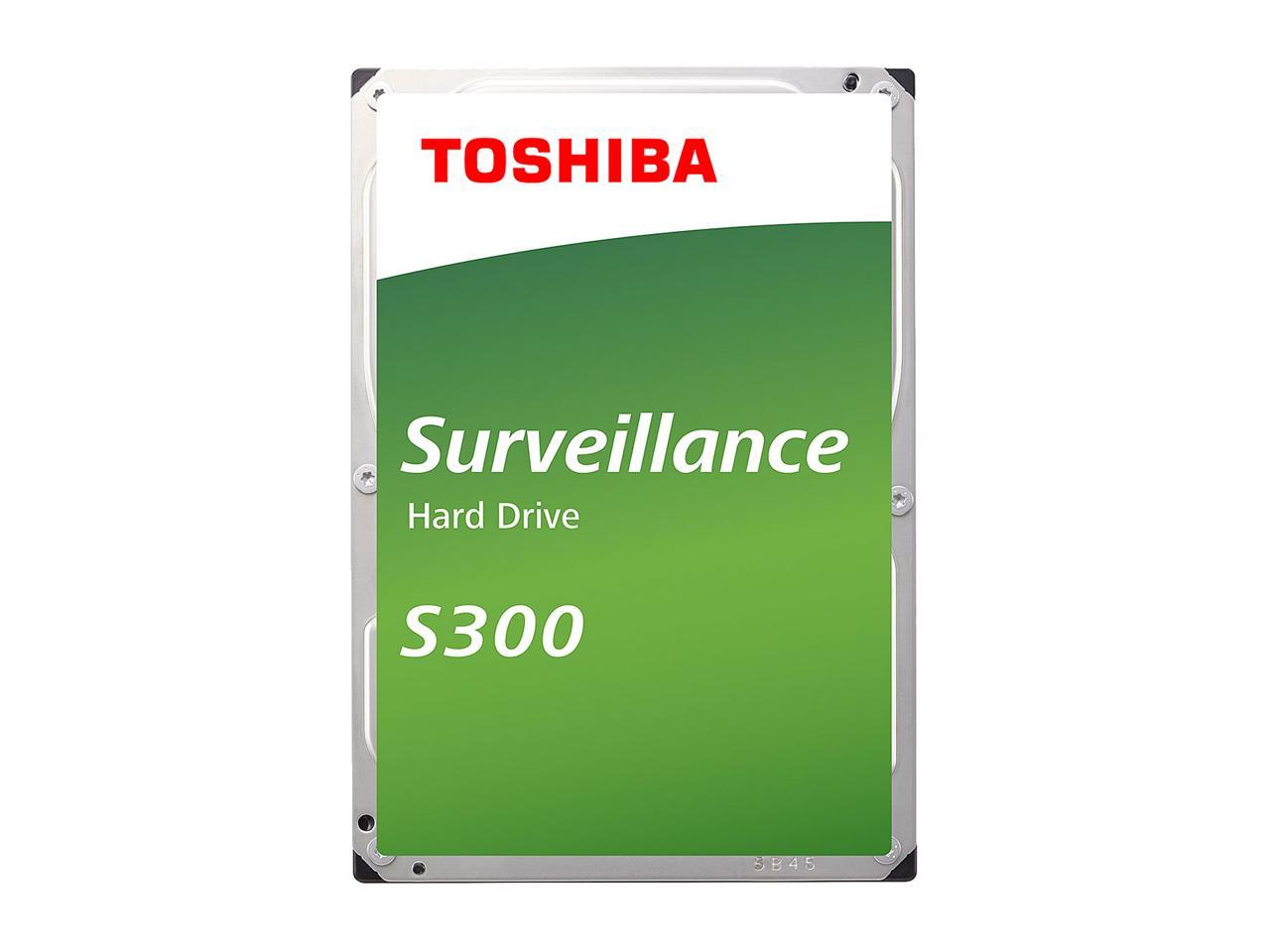 TOSHIBA S300 HDWT31AUZSVAR 10TB 7200 RPM 256MB Cache SATA 6.0Gb/s 3.5" Internal Hard Drive - WHITE BOX