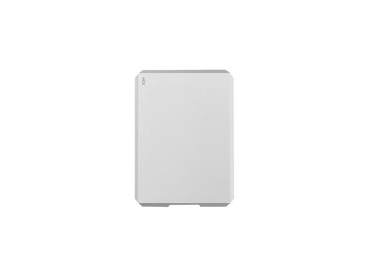 LaCie Mobile Drive 1TB External Hard Drive HDD - Moon Silver USB-C USB 3.0, for Mac and PC Computer Desktop Workstation Laptop (STHG1000400)