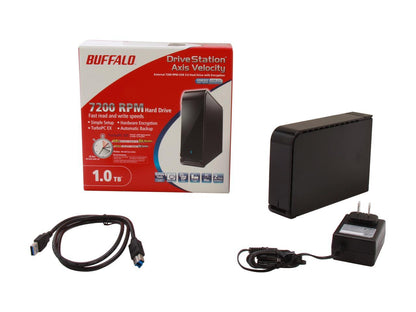 Buffalo 1TB DriveStation Axis Velocity - High Speed External Hard Drive