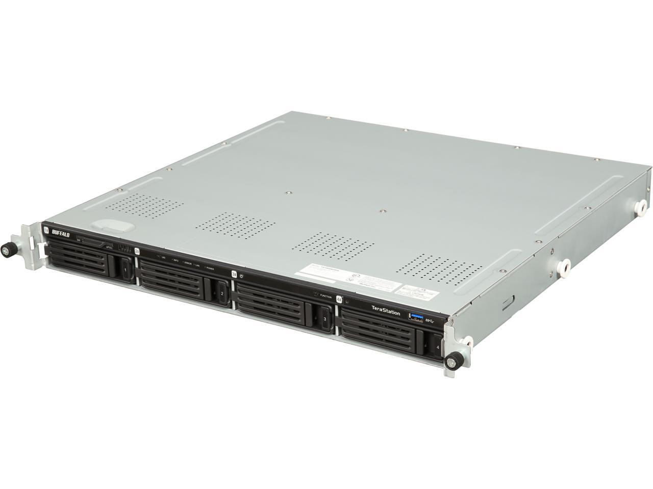 Buffalo TeraStation 1400R Rackmount 8 TB NAS Hard Drives Included (TS1400R0804)