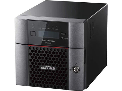 Buffalo TeraStation WS5220DN Windows Server IoT 2019 Standard 8TB 2 Bay Desktop (2x2TB) NAS Hard Drives Included RAID iSCSI