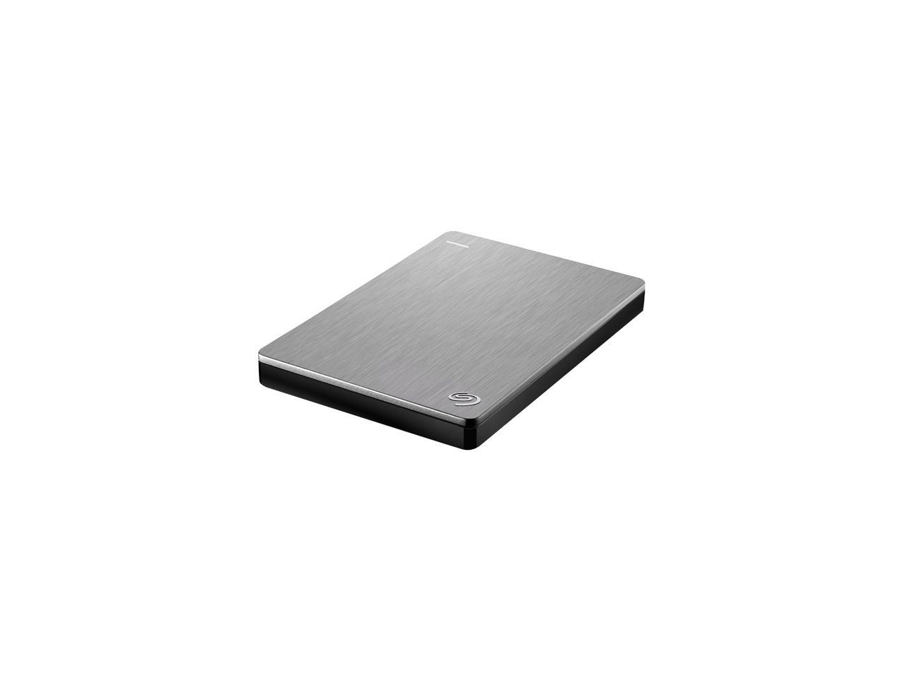 Seagate Backup Plus Slim 2TB USB 3.0 Portable External Hard Drive - STDR2000101 (Silver)