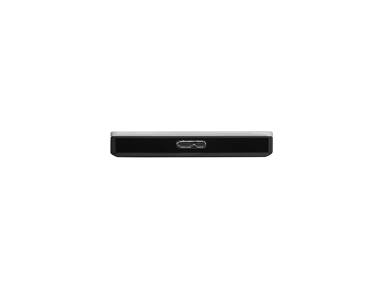 Seagate Backup Plus Slim 2TB USB 3.0 Portable External Hard Drive - STDR2000101 (Silver)