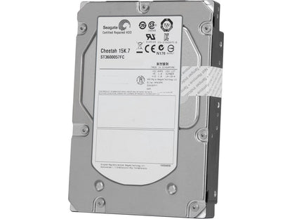 Seagate Cheetah ST3600057FC-FR 600GB 15000 RPM 16MB Cache Fibre Channel 4Gb/s 3.5" Internal Hard Drive Bare Drive