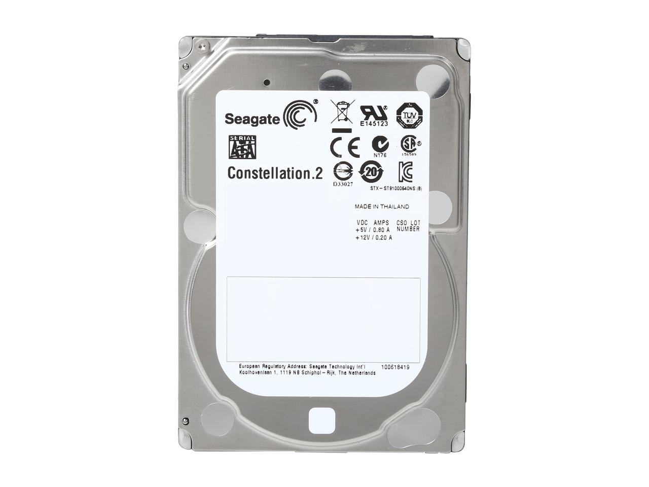 Seagate Constellation.2 ST9500620NS 500GB 7200 RPM 64MB Cache SATA 6.0Gb/s 2.5" Enterprise-class Internal Hard Drive Bare Drive