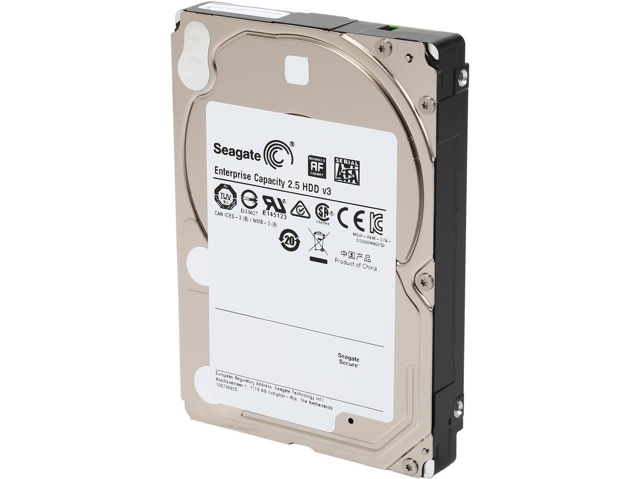 Seagate Exos 7E2000 1TB 512e SATA 6Gb/s 7200 RPM 2.5-Inch Enterprise Hard Drive (ST1000NX0313)