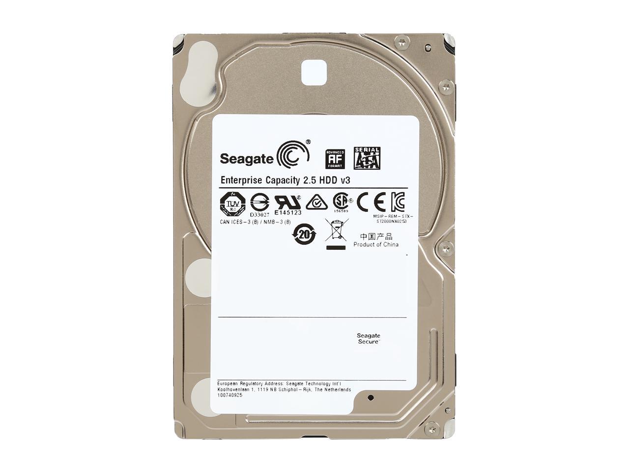 Seagate Exos 7E2000 1TB 512e SATA 6Gb/s 7200 RPM 2.5-Inch Enterprise Hard Drive (ST1000NX0313)