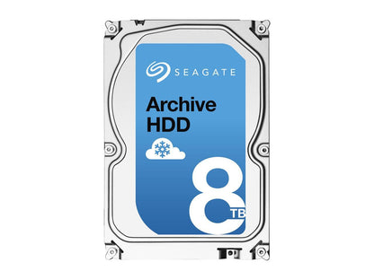 Seagate Archive HDD v2 ST8000AS0002 8TB 5900 RPM 128MB Cache SATA 6.0Gb/s 3.5" Internal Hard Drive Bare Drive