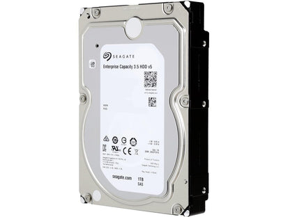 Seagate Enterprise Capacity 3.5'' HDD 1TB 7200 RPM 512n SAS 12Gb/s 128MB Cache Internal Hard Drive ST1000NM0045