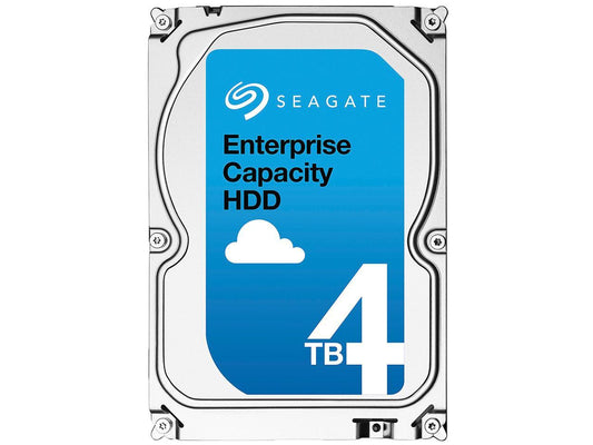Seagate Enterprise Capacity 3.5'' HDD 4TB 7200 RPM 4Kn SAS 12Gb/s 128MB Cache Internal Hard Drive ST4000NM0095