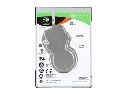 Seagate FireCuda Gaming SSHD 2TB SATA 6.0Gb/s 2.5" Notebooks / Laptops InternalÂ Hard Drive ST2000LX001