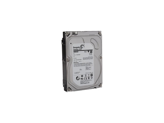 Seagate Desktop HDD ST4000DM000 4TB 5900 RPM 64MB Cache SATA 3.0Gb/s 3.5" Internal Hard Drive