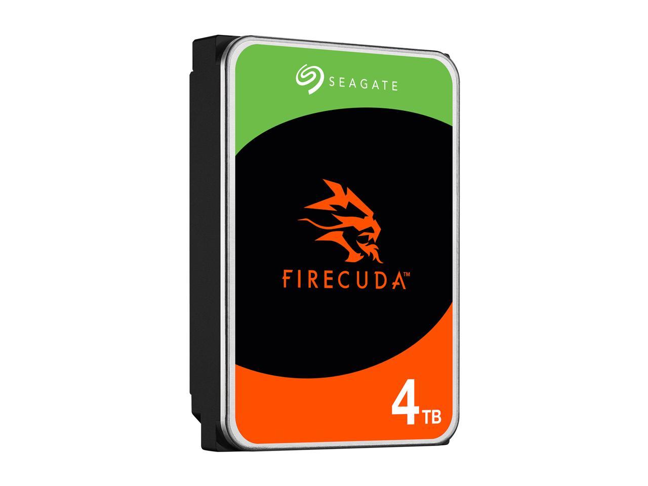 Seagate FireCuda ST4000DX005 4TB 7200 RPM 256MB Cache SATA 6.0Gb/s 3.5" Internal HDD Bare Drive